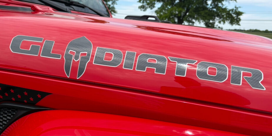 Jeep Gladiator Hood Graphics