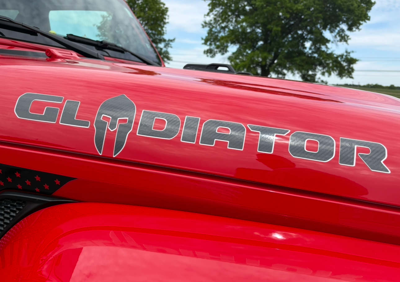 Jeep Gladiator Hood Graphics