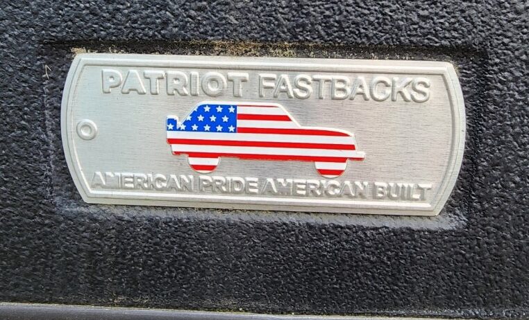 Patriot Fastbacks Surfrider Hard Top; Textured Black (07-18 Jeep Wrangler JK 4-D