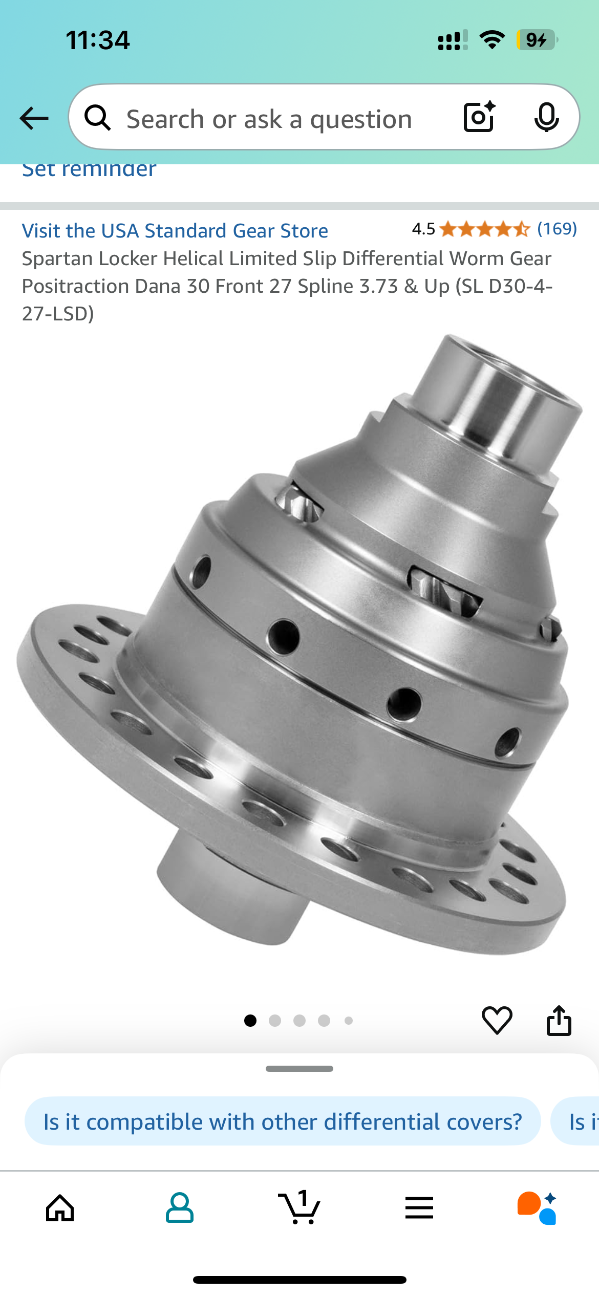4.88 yokon gears Dana 30 lsd