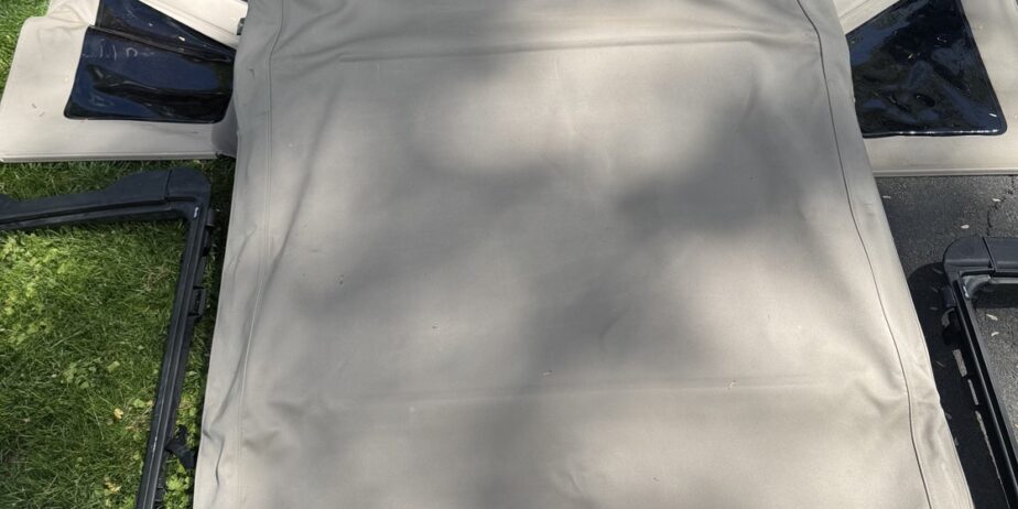 Bestop Trektop NX Glide Twill Soft Top in Pebble Beige