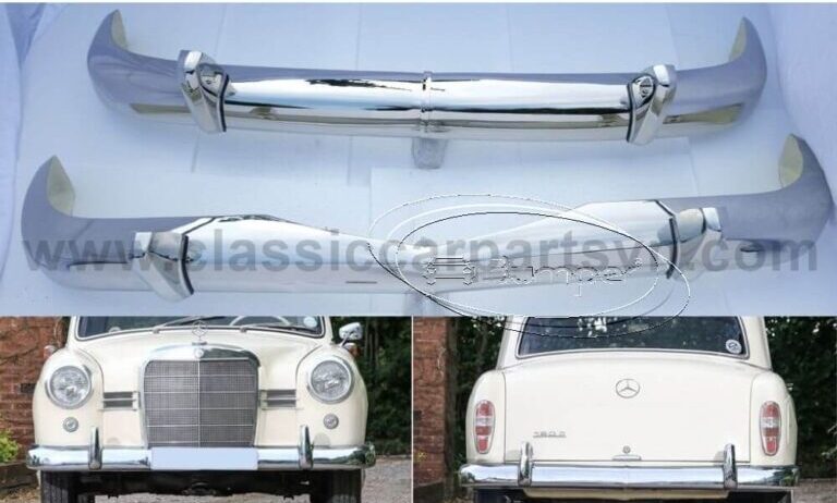 Mercedes Ponton W120 W121 4-cylinder (1959-1962) bumpers