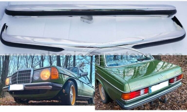 Mercedes W123 sedan bumpers (1976–1986)