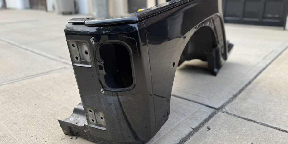 Jeep Wrangler JKU 2007 to 2018 Passenger Rear Quarter Panel Assembly OEM PARTS