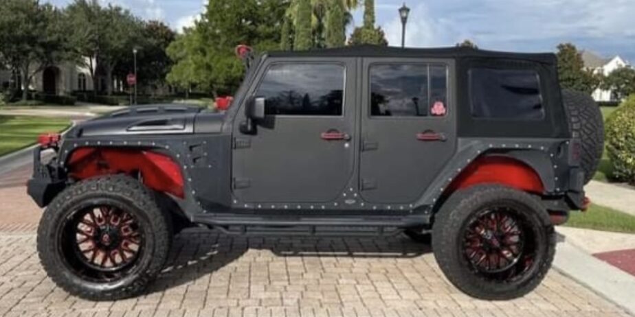 rims, tires and spare! foot rails and suicide doors