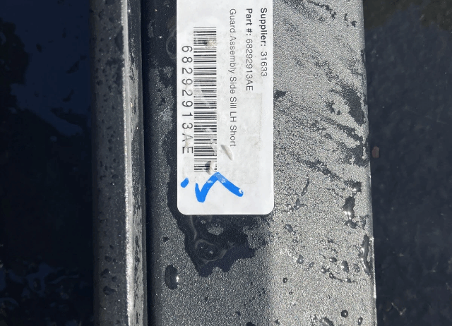 Jeep Wrangler 2dr JL 18-23 OEM side rails
