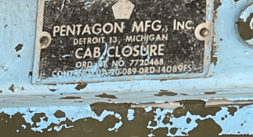 ***RARE!!! Pre-Korean War Jeep Arctic Hard Top