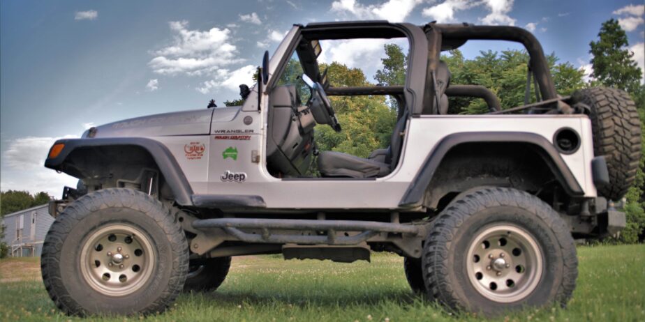 2004 Jeep Wrangler – Rock Climber – The Jeep has a lot of after-market parts