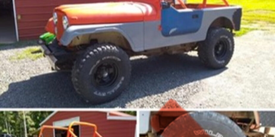1981 CJ7 – stripped down ready for rebuild