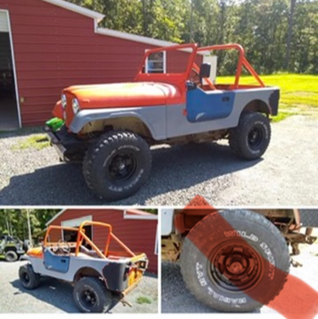 1981 CJ7 – stripped down ready for rebuild