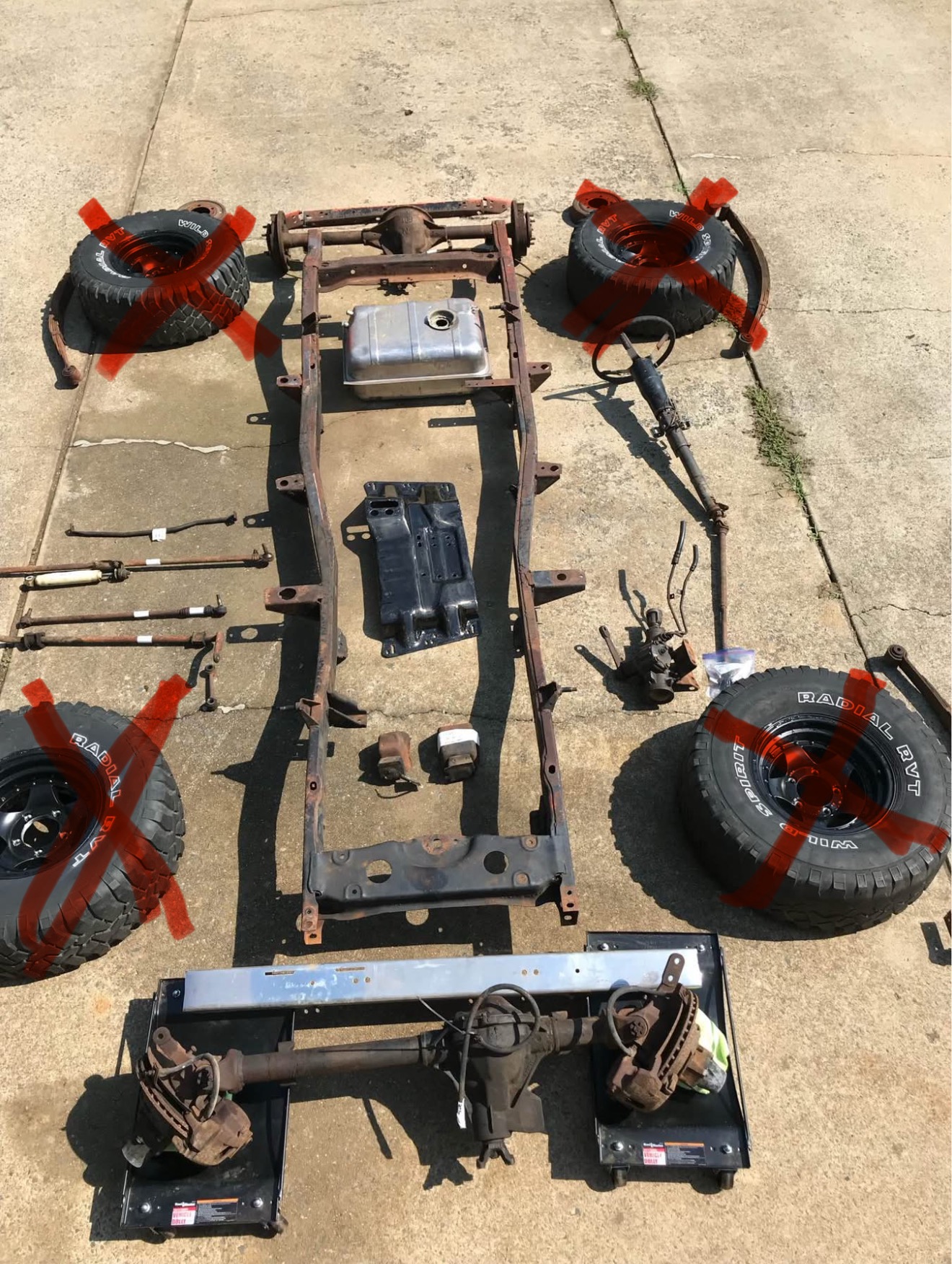 1981 CJ7 – stripped down ready for rebuild
