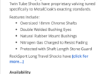 Rock sport red long travel shocks