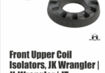 JL wrangler front springs