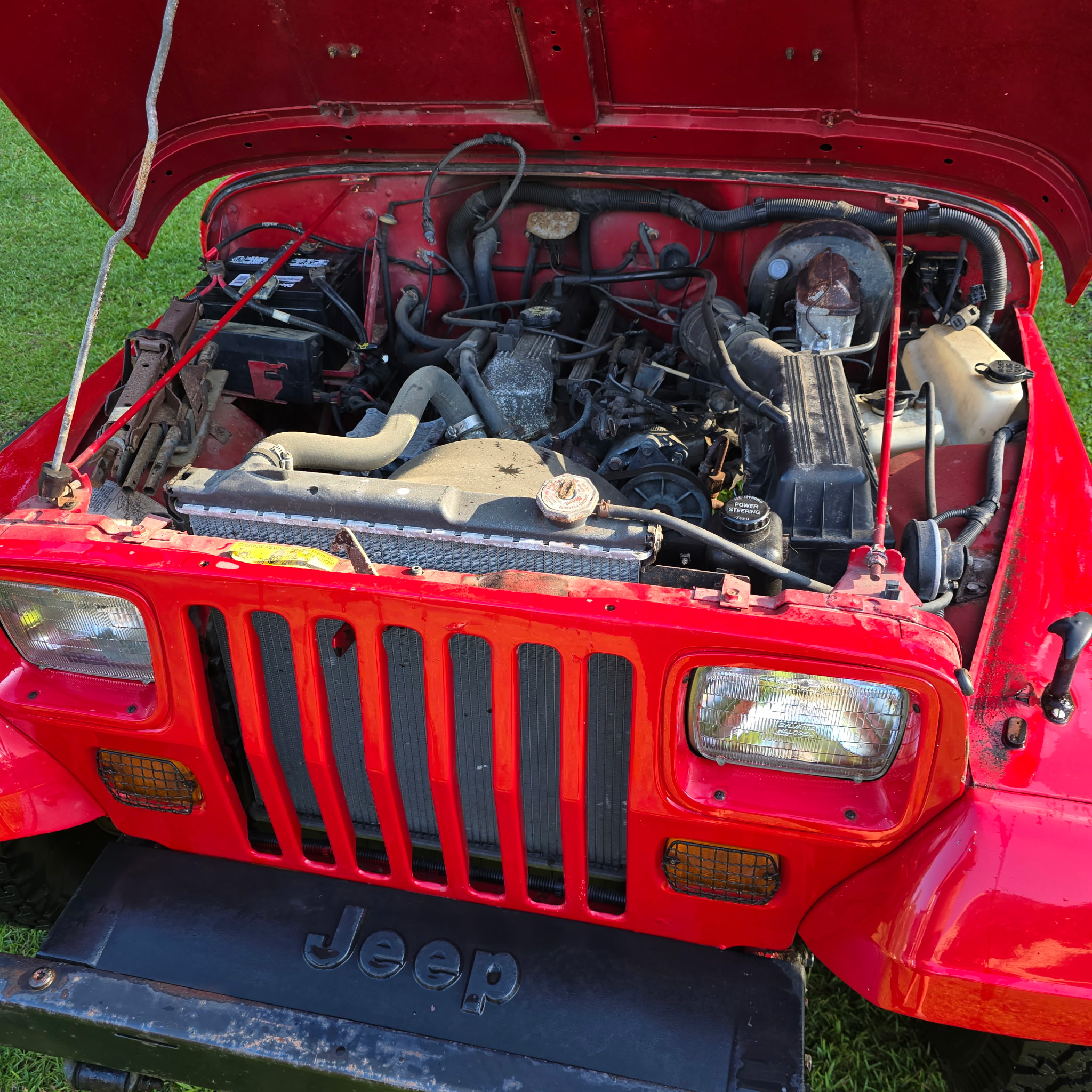 1992 Jeep Wranler, 4 cylinder, manual transmission-149,587 original miles