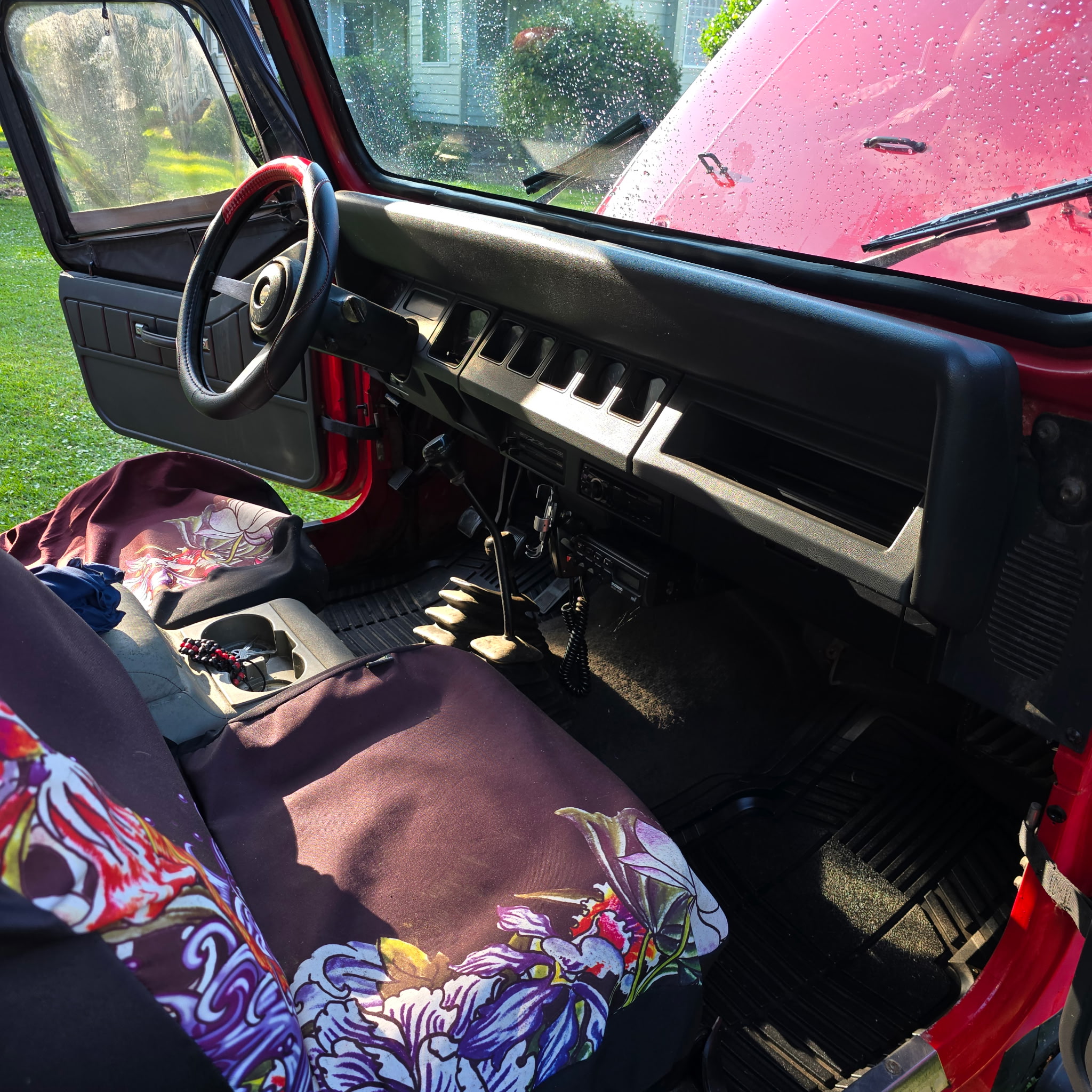 1992 Jeep Wranler, 4 cylinder, manual transmission-149,587 original miles
