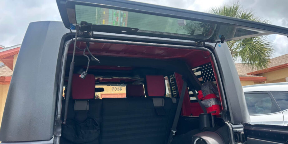 Hardtop for jeep wrangler JK 4 Doors no freedom panels