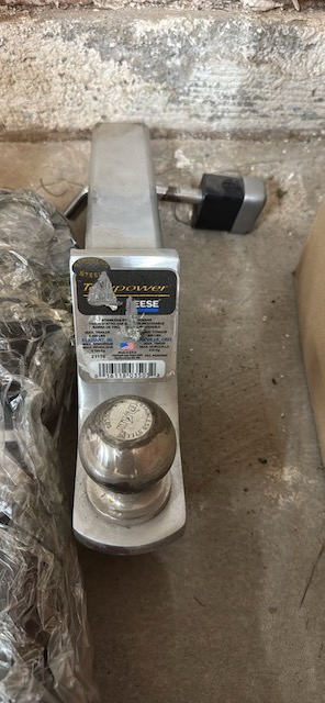 Steel Trailer Hitch – Max Tongue 600lbs