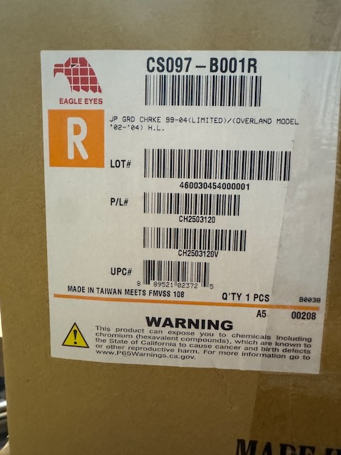 Eagle Eyes 99-2004 Auto Lamps (Jeep Grand Cherokee)