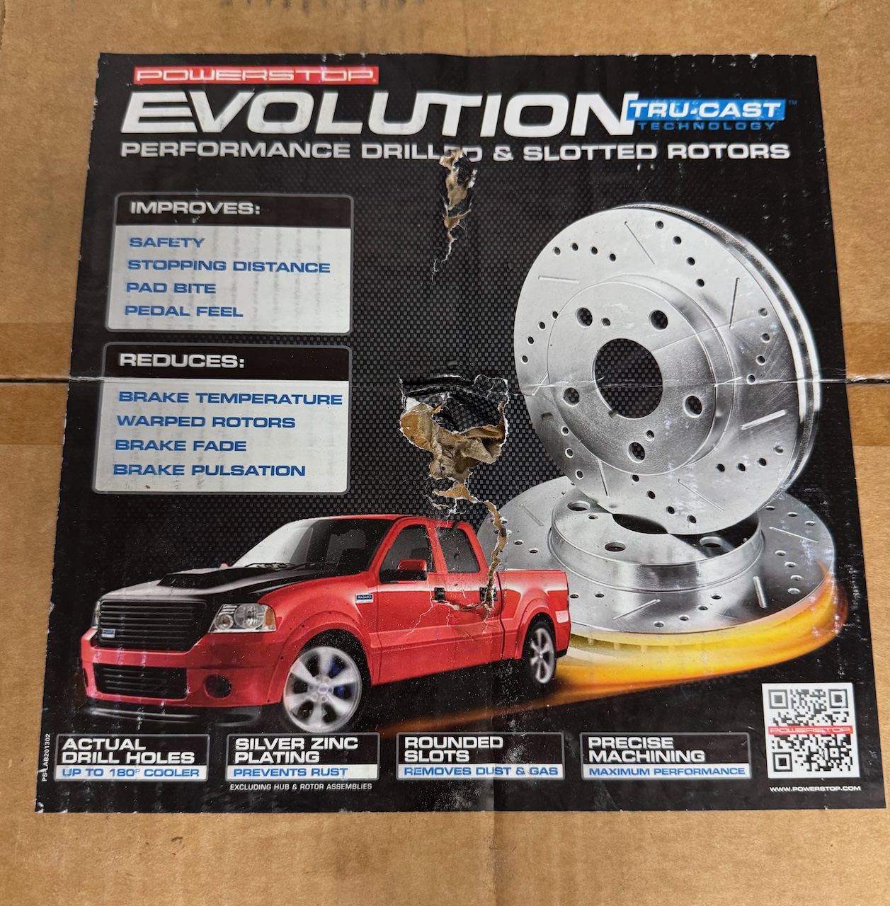Powerstop Evolution Performance Drilled & Slotted Rotors
