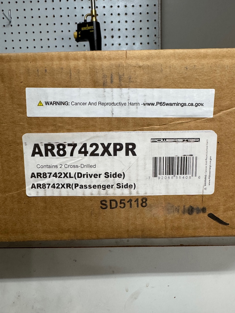 Powerstop Evolution Performance Drilled & Slotted Rotors