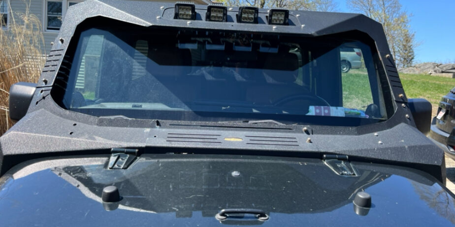 Hook road mad max armor windshield ViCowl