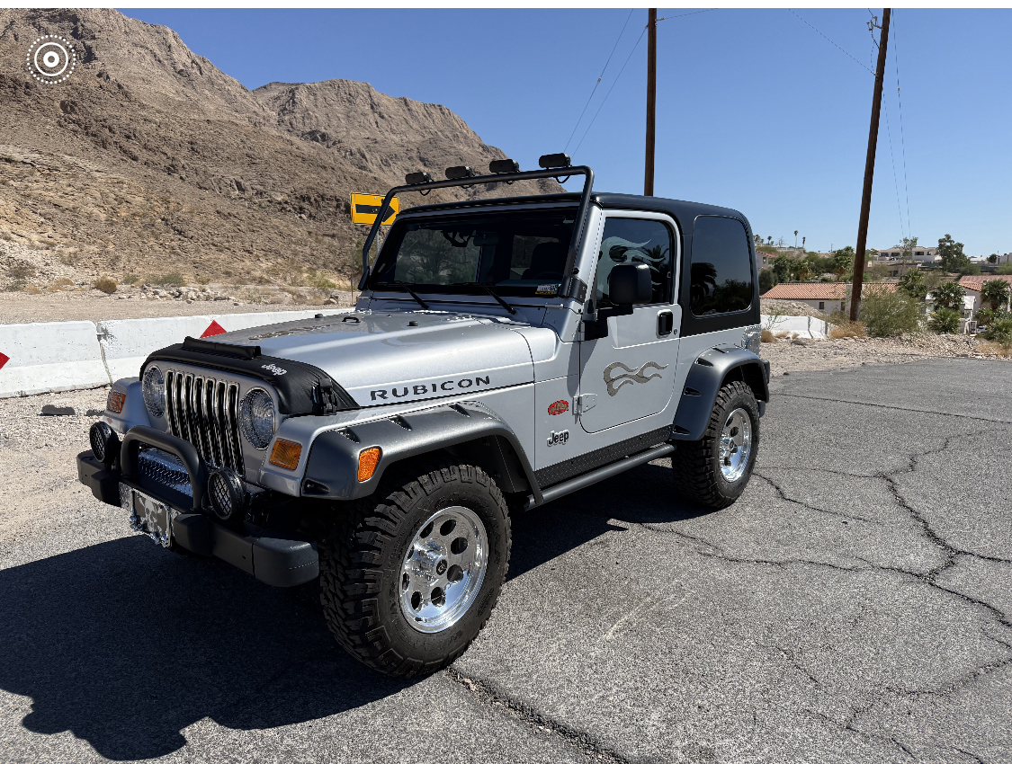 03 Rubicon Tomb Raider w ONLY 1300 Orig Miles WOW!!