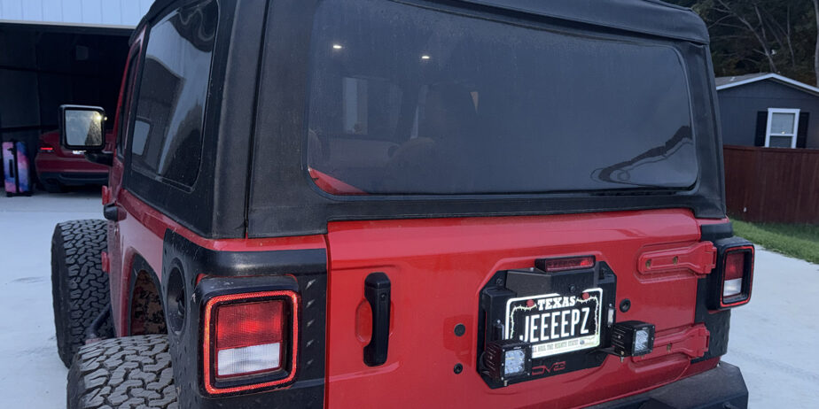 Mopar Top of the Line Soft Top for 2025 2 Door Jeep Wrangler