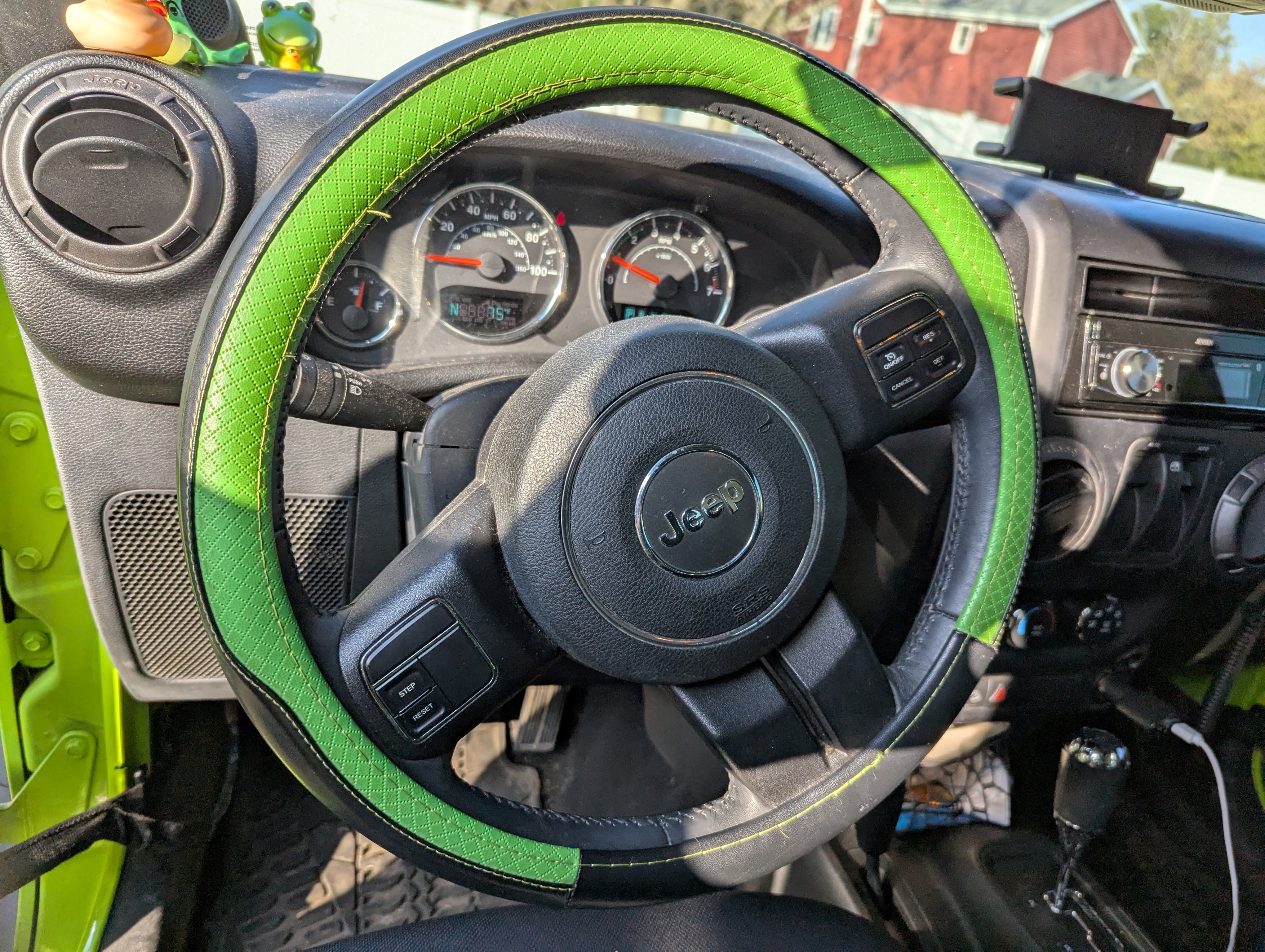 2013 Gecko Green Jeep Wrangler