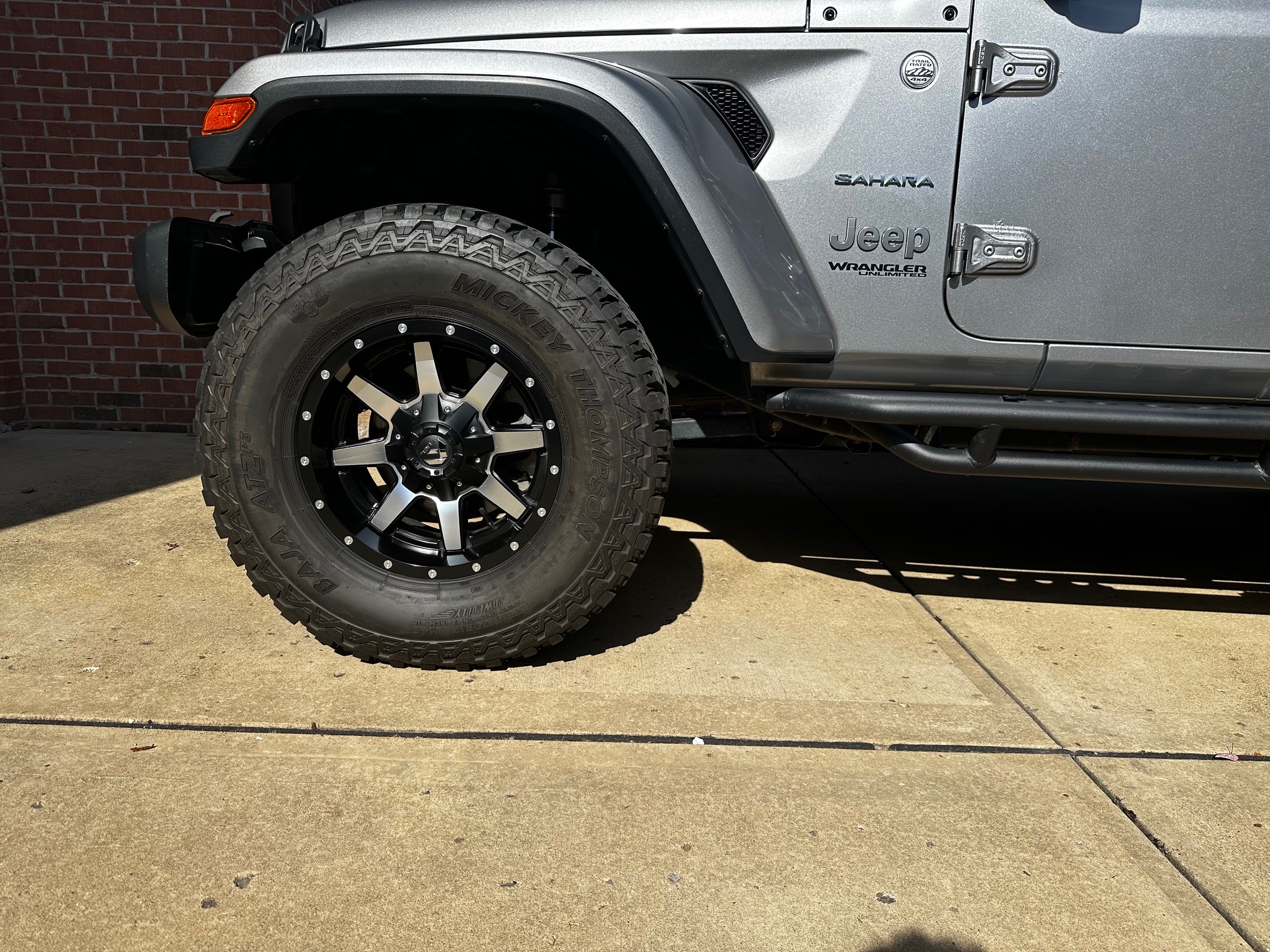 5 – Fuel Maverick 17×9 Rims with Mickey Thompson Baja ATV Tires