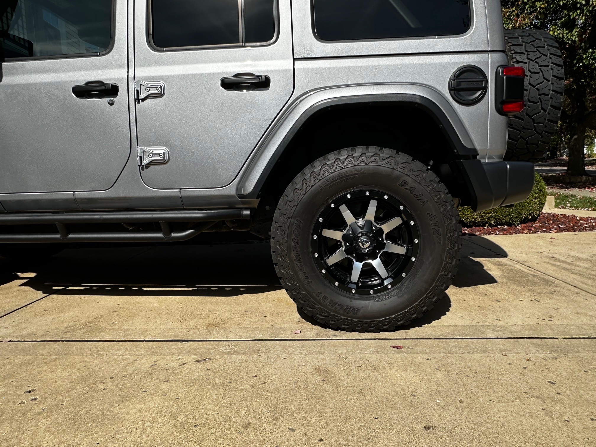 5 – Fuel Maverick 17×9 Rims with Mickey Thompson Baja ATV Tires