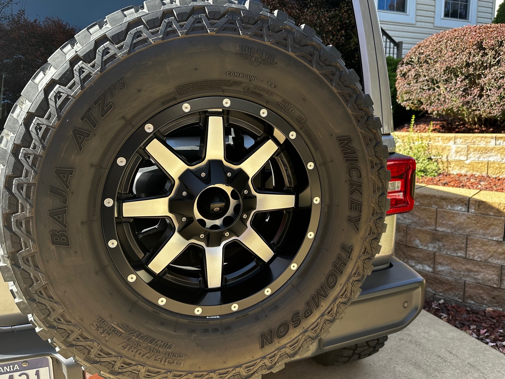 5 – Fuel Maverick 17×9 Rims with Mickey Thompson Baja ATV Tires