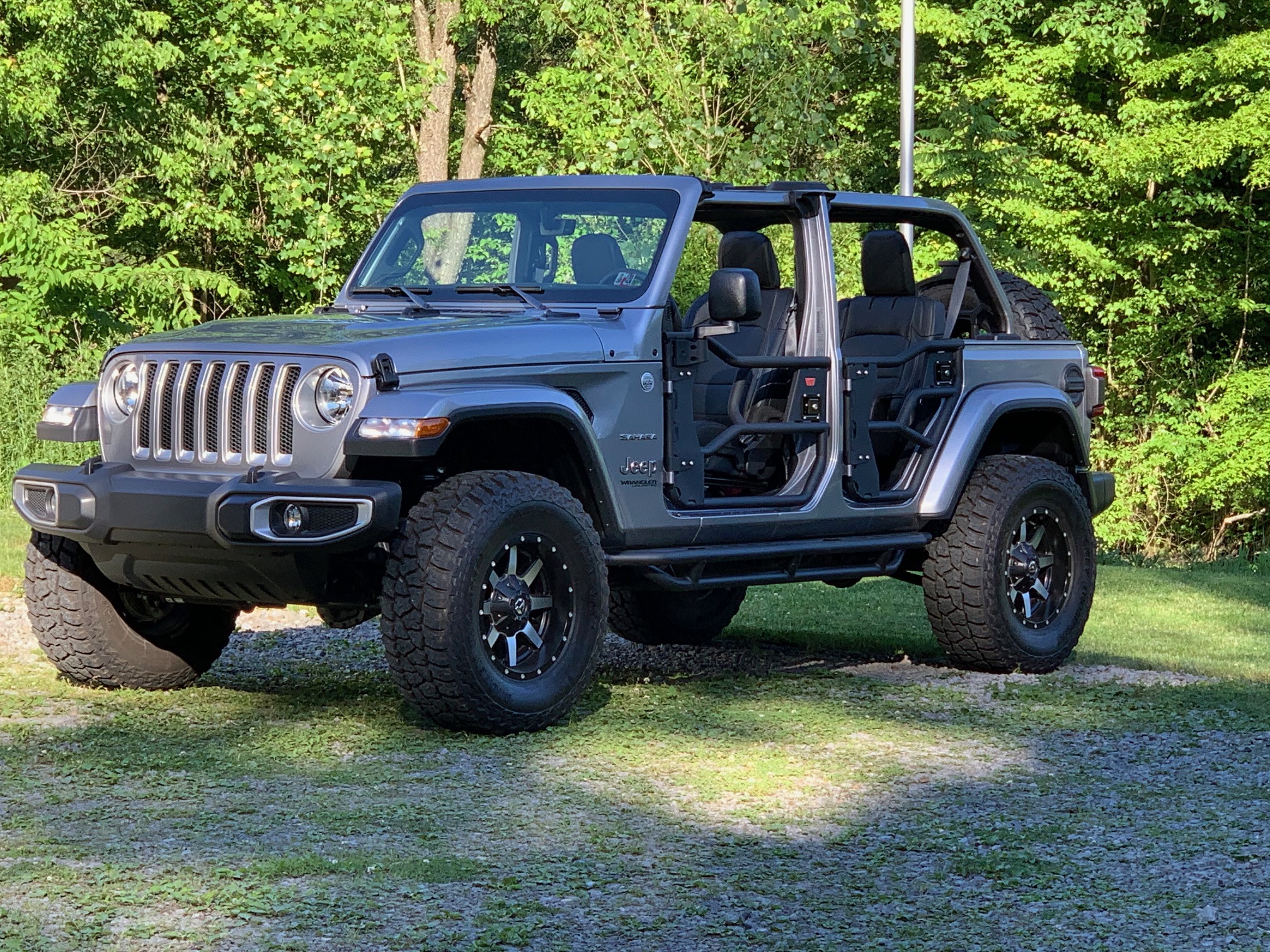 4 – Warn Elite Tube Doors for Wrangler JL