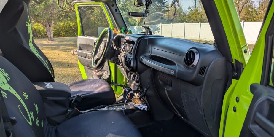 2013 Gecko Green Jeep Wrangler