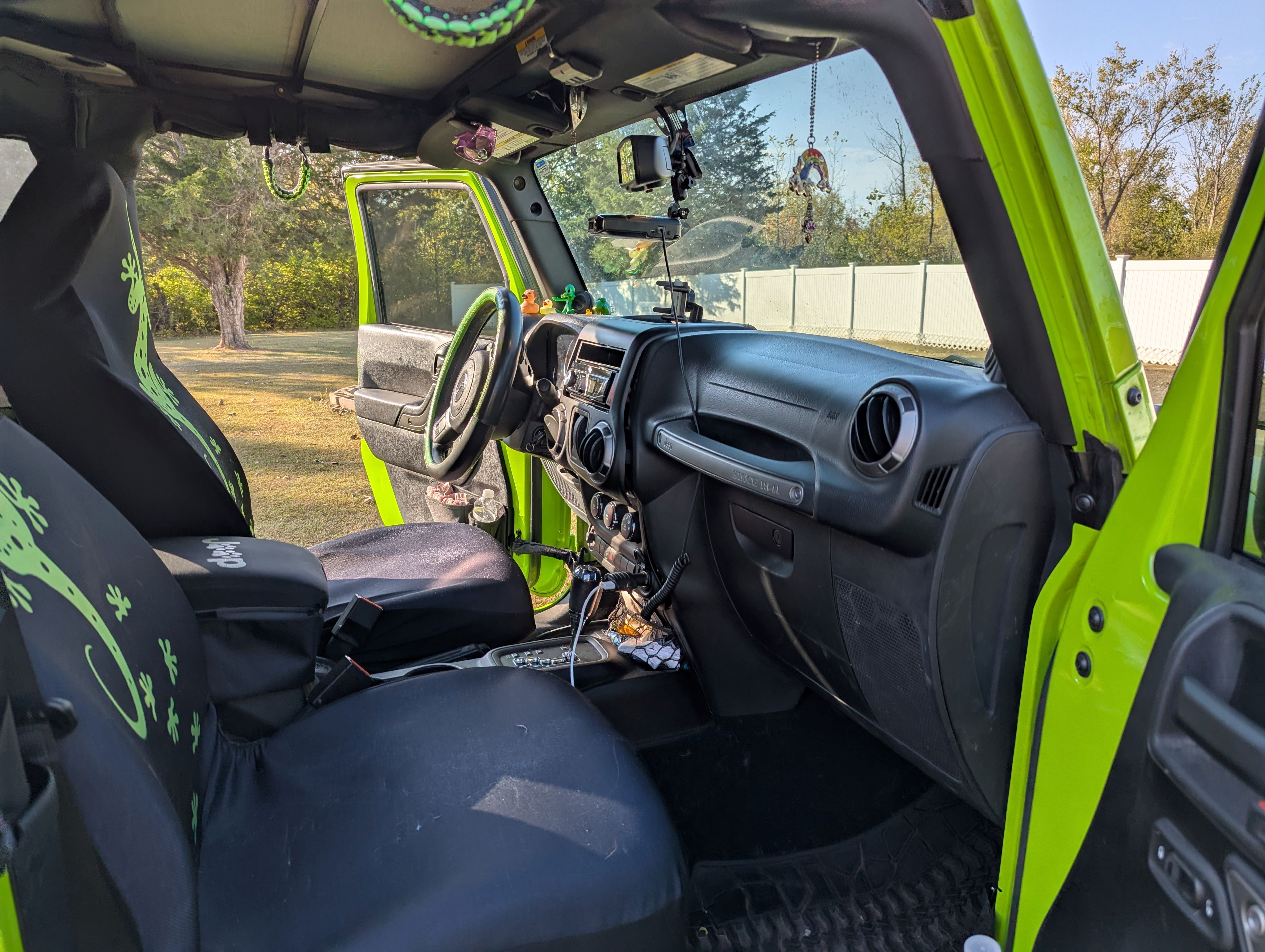2013 Gecko Green Jeep Wrangler