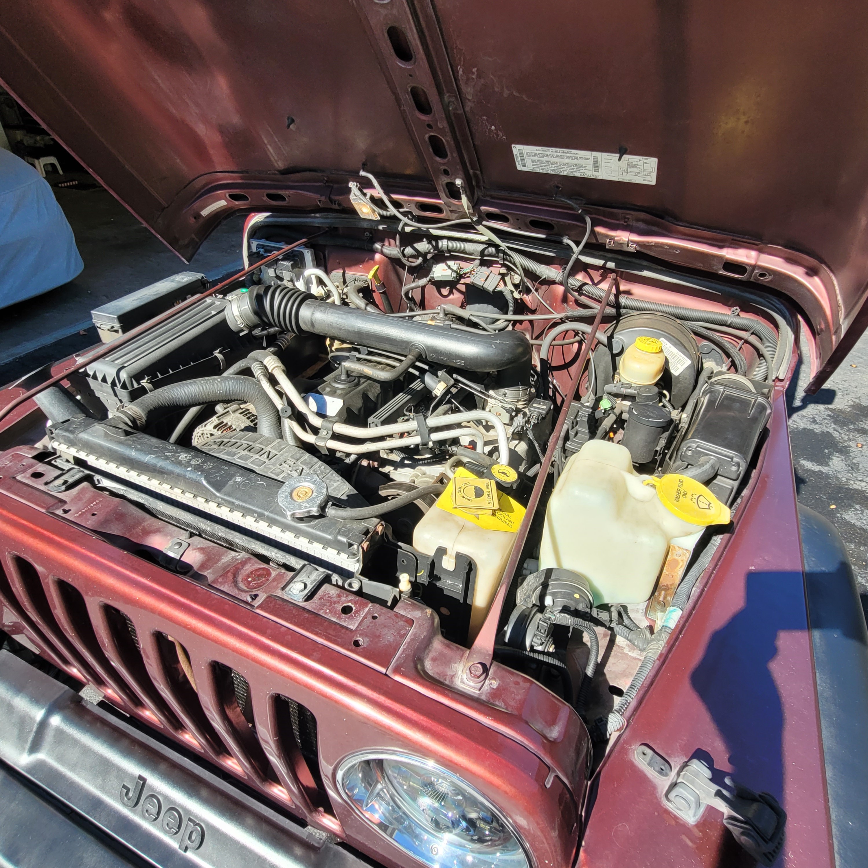 2001 Jeep Wrangler Sport/ Automatic 94,9XX miles