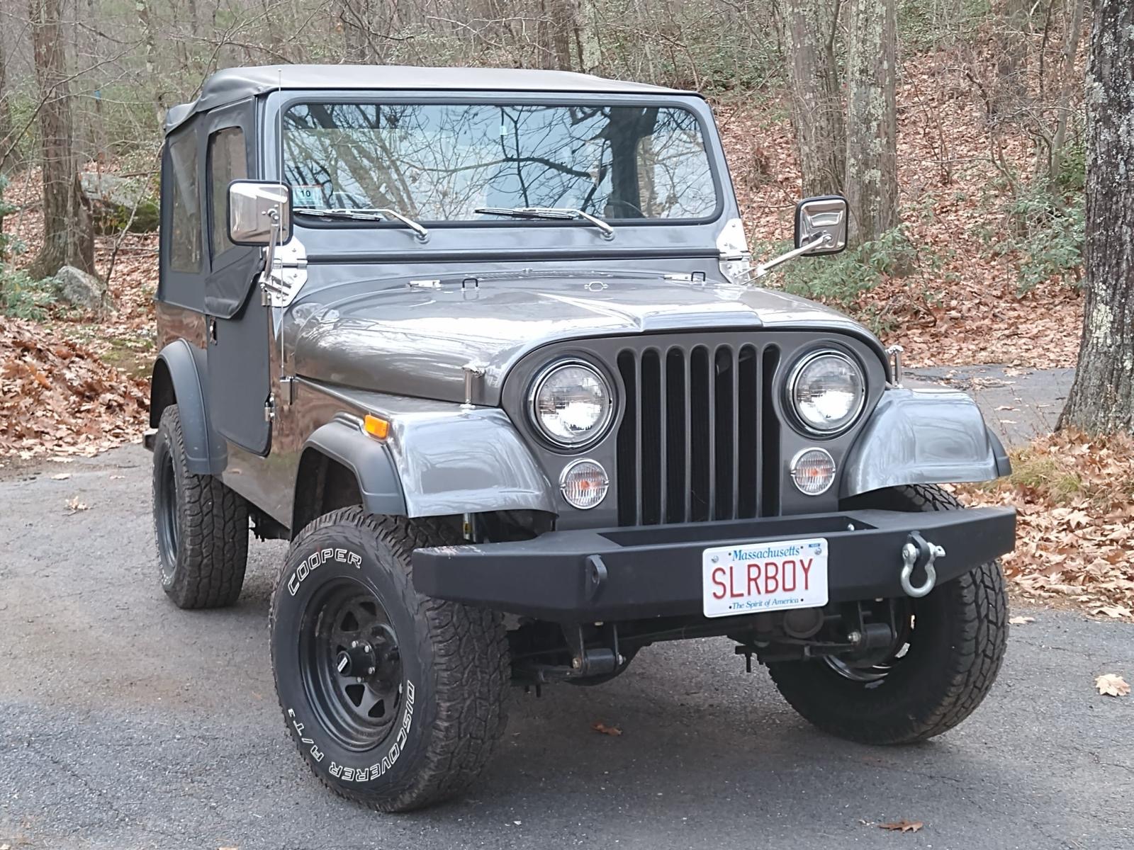 Fully Restored 1982 Jeep CJ-7 5-Speed