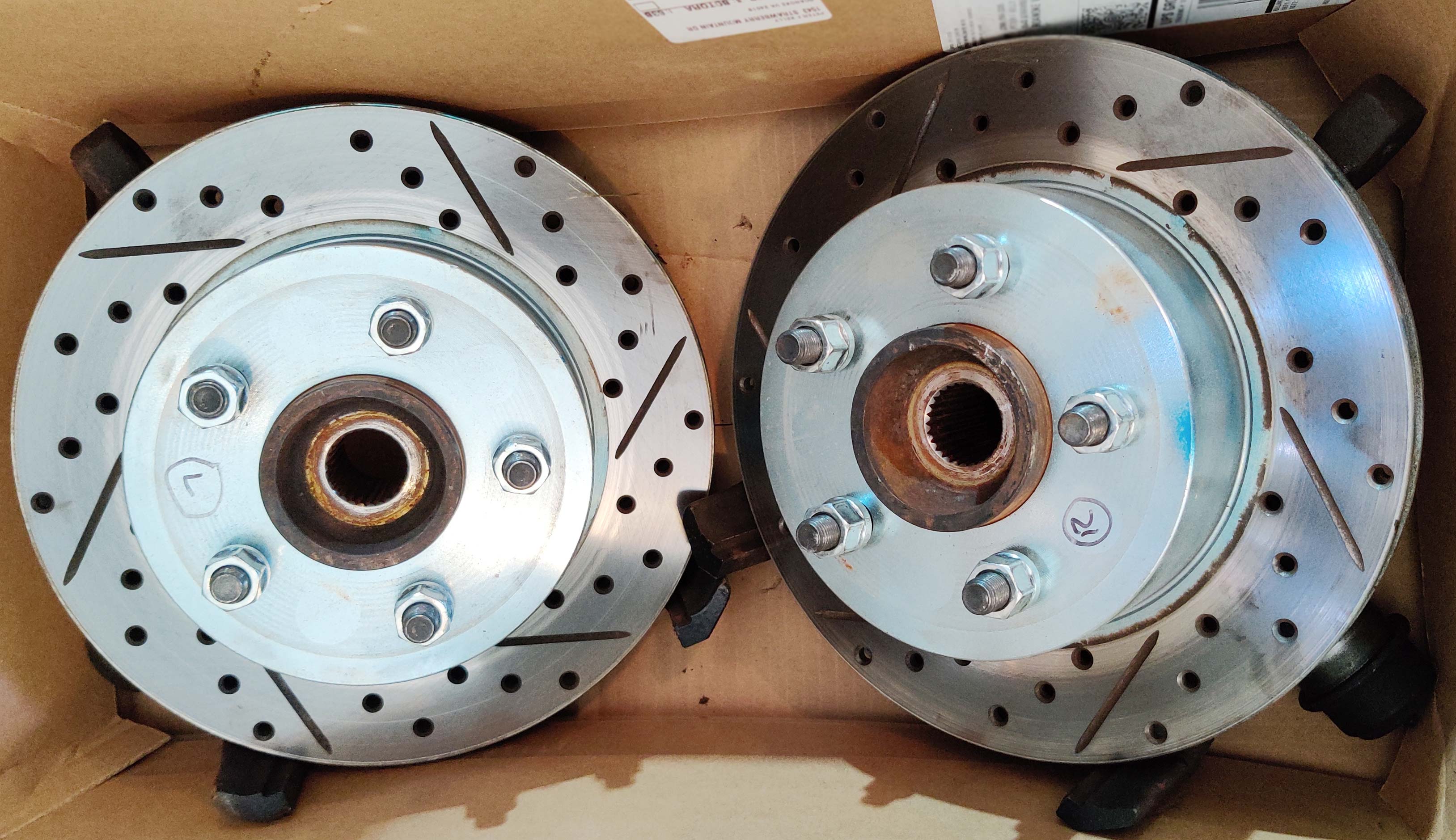 TJ Front Brake Upgrade