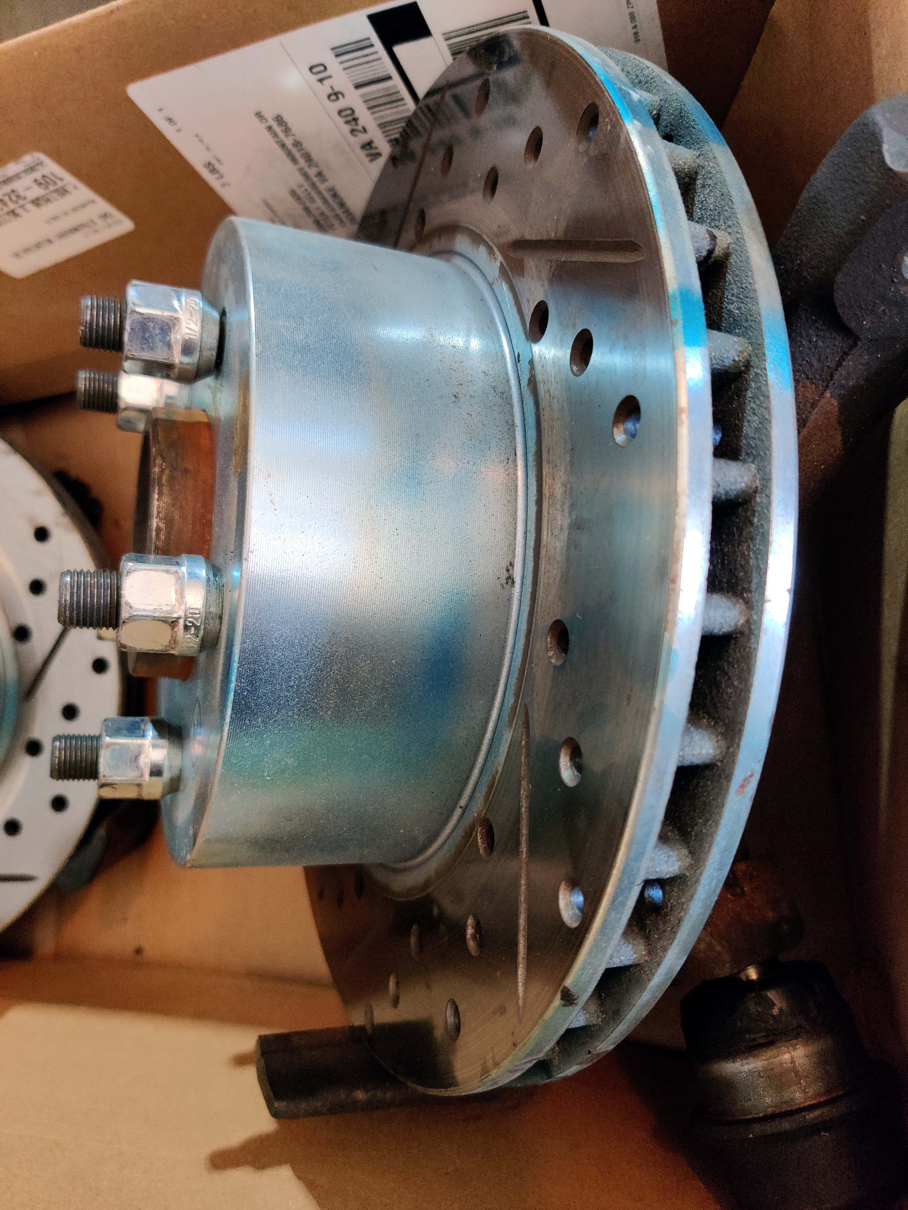 TJ Front Brake Upgrade