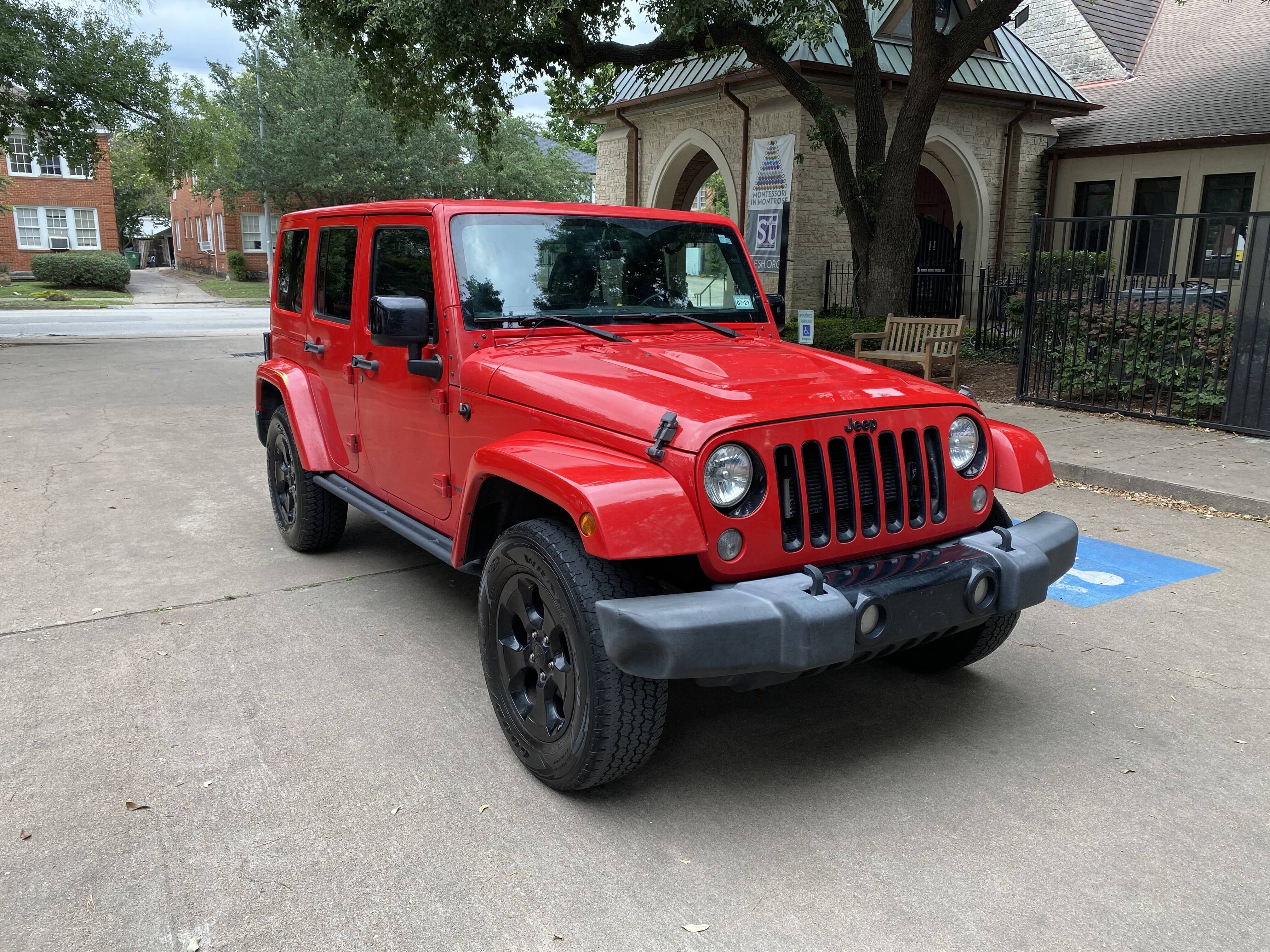 2015 Jeep Wrangler Sahara for sale
