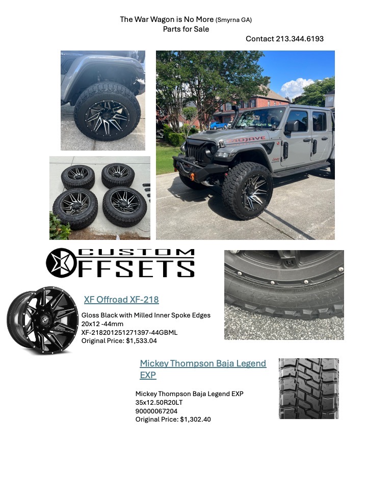Custom Offsets Wheel Tire Package