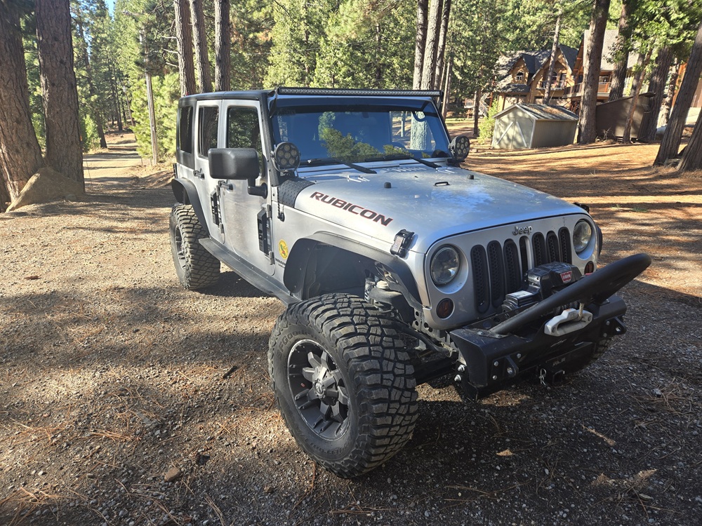 2012 Jeep wrangler Unlimited Rubicon with 54,600 miles
