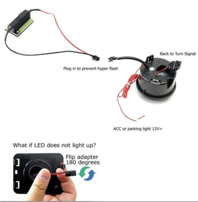 Clear Lens LED DRL/Turn Signal w/ LED Sidemarker Combo Kit For Jeep Wrangler JK