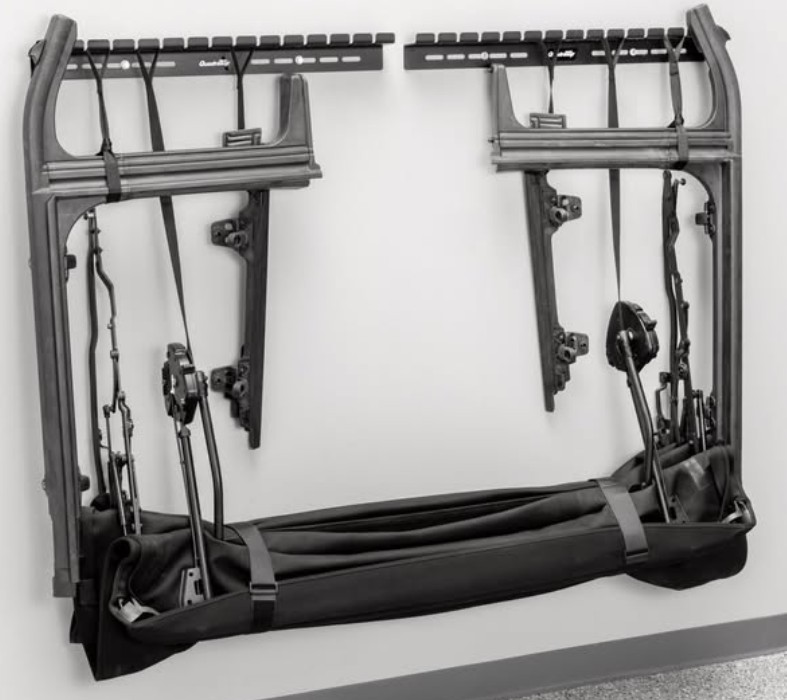 QuadraTop Soft Top Storage Hanger & Bestop Window Storage Bag