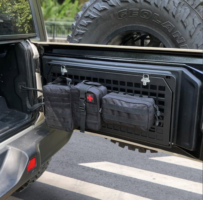 Aluminum Rear Tailgate Table for Jeep Wrangler JL JK JKU JLU