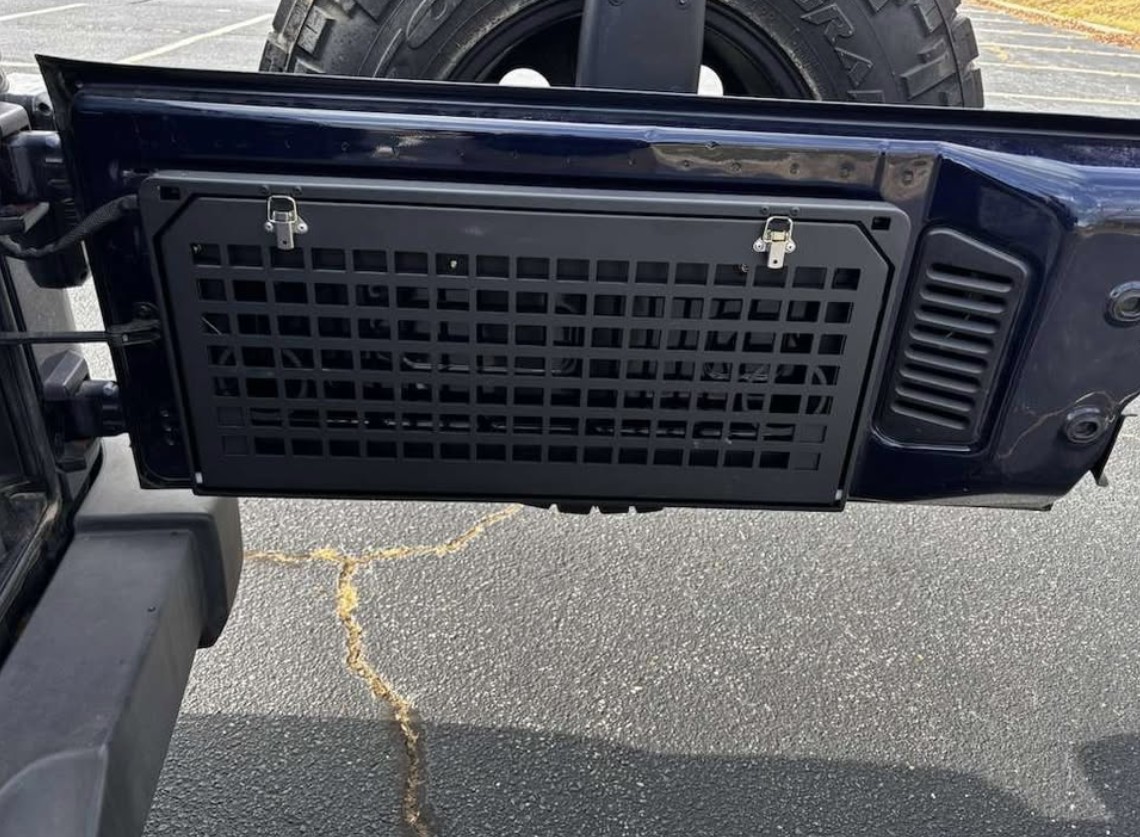 Aluminum Rear Tailgate Table for Jeep Wrangler JL JK JKU JLU