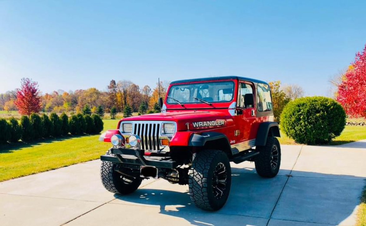 1988 Jeep Wrangler 400 miles on new 4.2 Motor, 122,000 on body